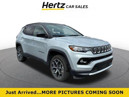 Silver Zynith Metallic Clearcoat 2025 Jeep Compass Limited