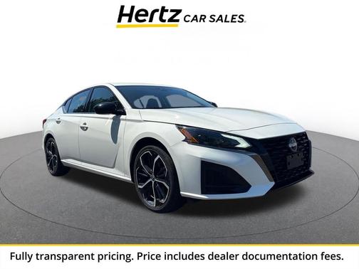 Glacier White 2025 Nissan Altima SR FWD