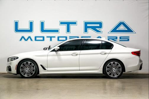 WHITE 2019 BMW 540 540i Sedan