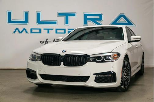 WHITE 2019 BMW 540 540i Sedan