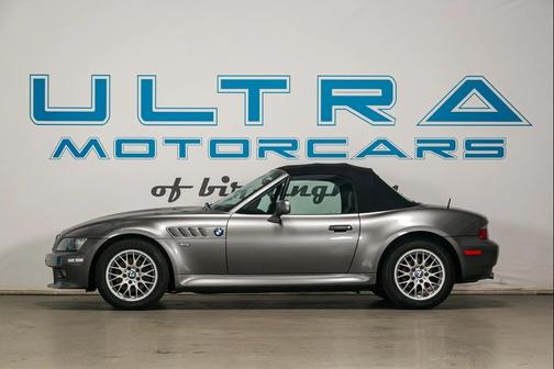GREY 2002 BMW Z3 2.5i Roadster