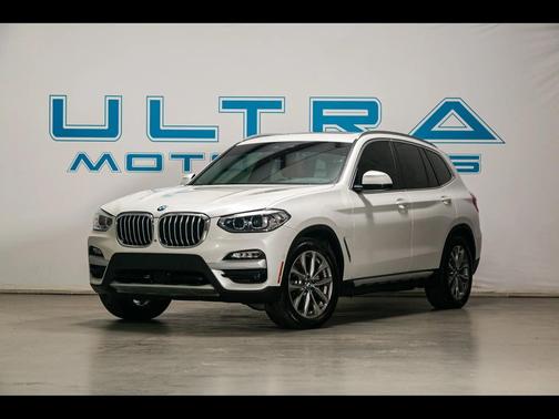WHITE 2019 BMW X3 sDrive30i