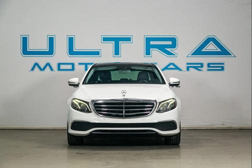 WHITE 2018 Mercedes-Benz E-Class 4MATIC