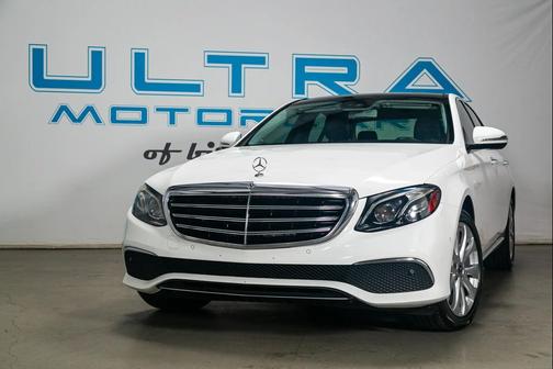 WHITE 2018 Mercedes-Benz E-Class 4MATIC