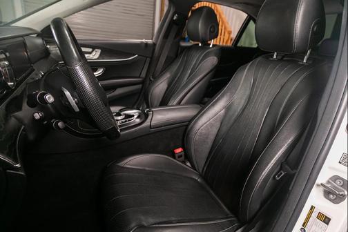 WHITE 2018 Mercedes-Benz E-Class 4MATIC