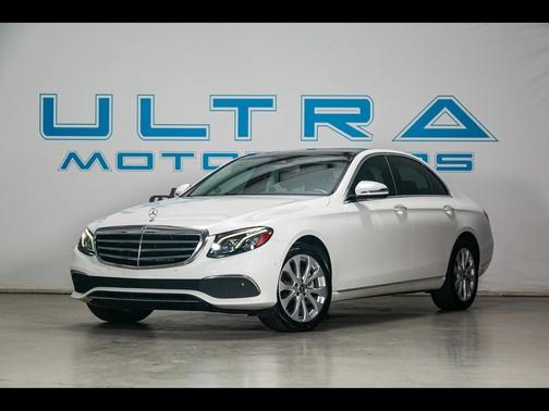 WHITE 2018 Mercedes-Benz E-Class 4MATIC