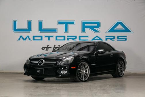 BLACK 2009 Mercedes-Benz SL-Class 2dr Roadster 5.5L V8