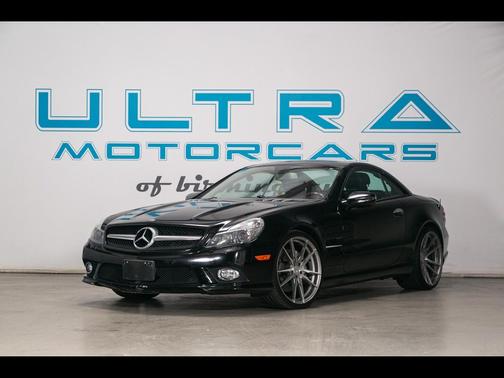 BLACK 2009 Mercedes-Benz SL-Class 2dr Roadster 5.5L V8