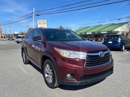 Ooh La La Rouge Mica 2014 Toyota Highlander XLE