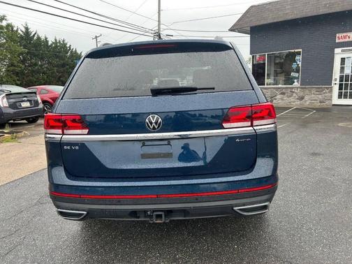 Tourmaline Blue Metallic 2023 Volkswagen Atlas 3.6L SE w/Technology