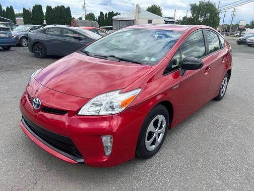 Barcelona Red Metallic 2015 Toyota Prius Four