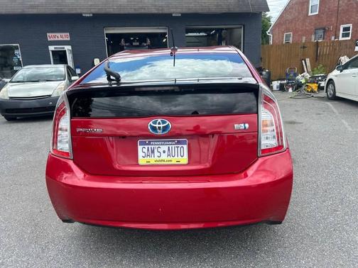 Barcelona Red Metallic 2015 Toyota Prius Four