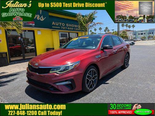 Passion Red 2020 Kia Optima S