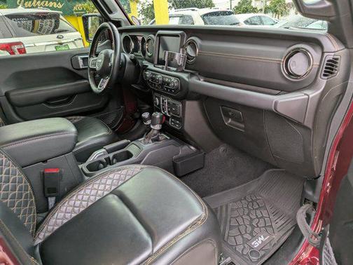 Maroon 2021 Jeep Wrangler Unlimited Sahara