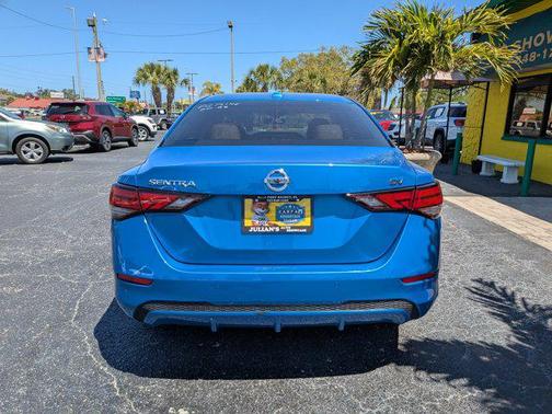 Electric Blue Metallic 2020 Nissan Sentra SV