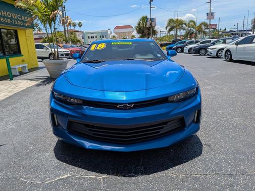 Hyper Blue Metallic 2018 Chevrolet Camaro 1LT