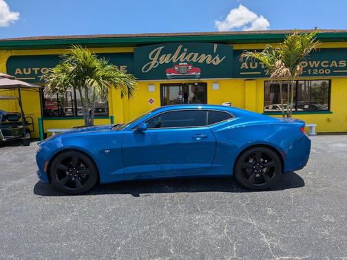 Hyper Blue Metallic 2018 Chevrolet Camaro 1LT