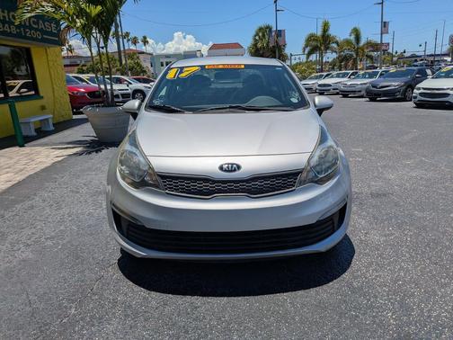 Bright Silver 2017 Kia Rio LX