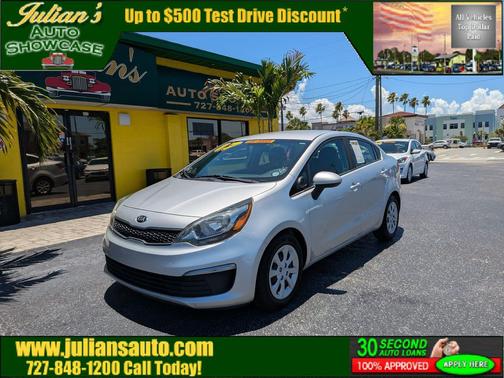 Bright Silver 2017 Kia Rio LX