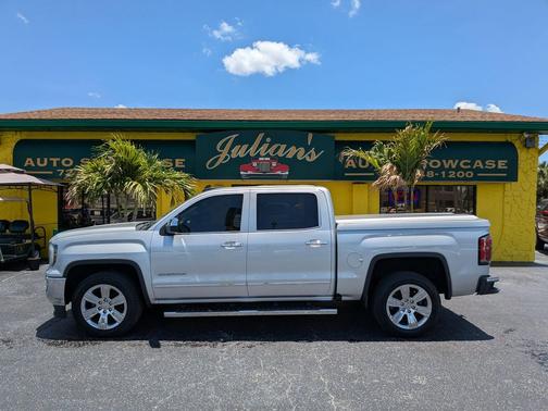 Quicksilver Metallic 2017 GMC Sierra 1500 SLT