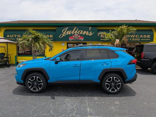 Blue 2019 Toyota RAV4 Adventure