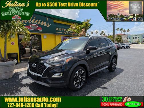 Black Noir Pearl 2019 Hyundai TUCSON Sport