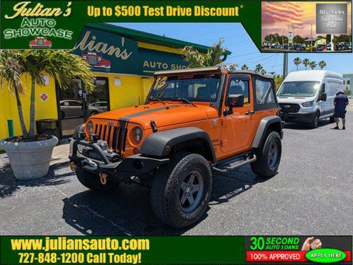 Crush Clearcoat 2013 Jeep Wrangler Sport