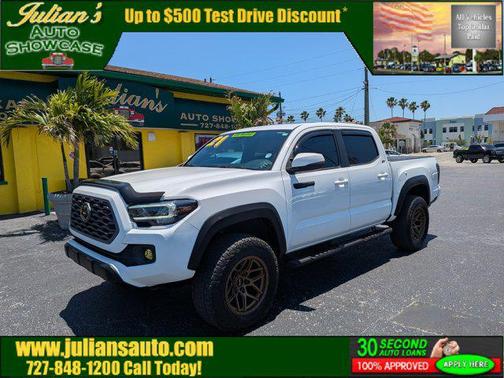 Super White 2021 Toyota Tacoma TRD Off Road
