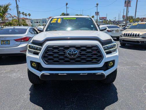 Super White 2021 Toyota Tacoma TRD Off Road