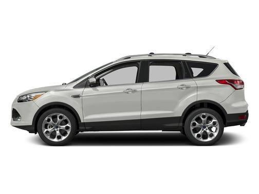 White Platinum Metallic Tri-Coat 2016 Ford Escape Titanium