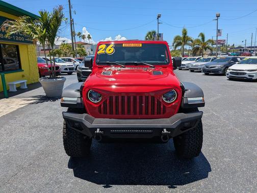 Firecracker Red Clearcoat 2026 Jeep Wrangler Rubicon
