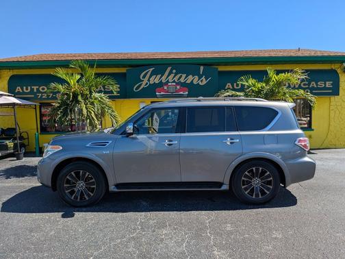 Gun Metallic 2018 Nissan Armada Platinum