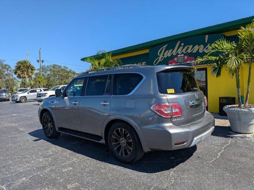Gun Metallic 2018 Nissan Armada Platinum