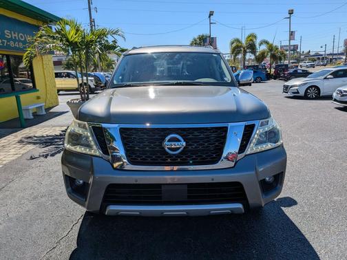 Gun Metallic 2018 Nissan Armada Platinum