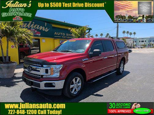 Ruby Red Metallic Tinted Clearcoat 2019 Ford F-150 XLT