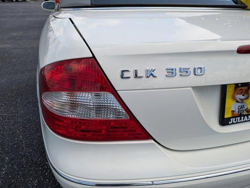 Alabaster White 2006 Mercedes-Benz CLK-Class 350 Cabriolet