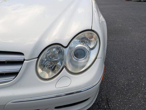 Alabaster White 2006 Mercedes-Benz CLK-Class 350 Cabriolet
