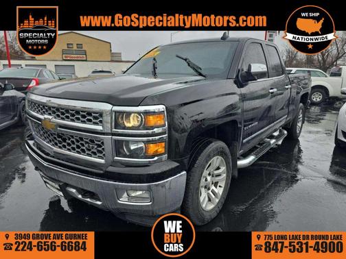 Black 2015 Chevrolet Silverado 1500 LTZ