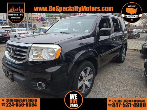 Crystal Black Pearl 2012 Honda Pilot Touring