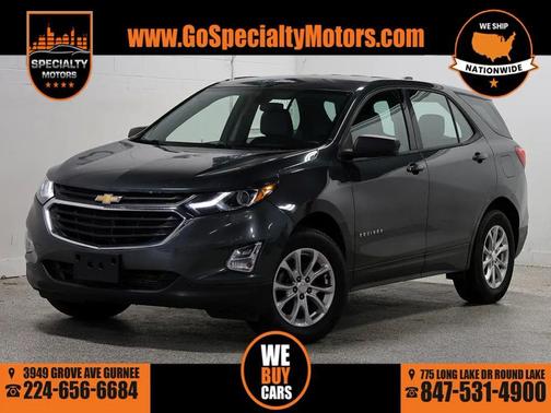 Nightfall Gray Metallic 2018 Chevrolet Equinox LS