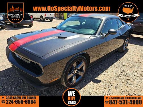 Granite Crystal Metallic Clearcoat 2013 Dodge Challenger Rallye Redline
