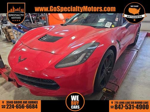 Red 2017 Chevrolet Corvette Stingray Z51
