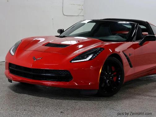 Red 2017 Chevrolet Corvette Stingray Z51