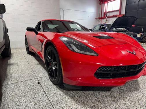 Red 2017 Chevrolet Corvette Stingray Z51