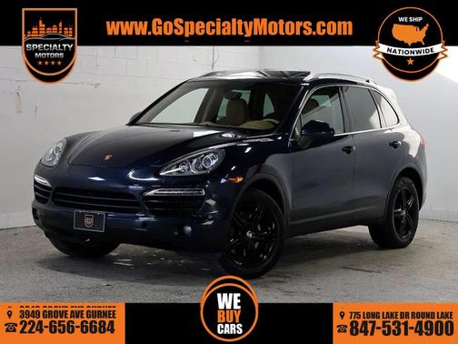 Dark Blue Metallic 2013 Porsche Cayenne Diesel