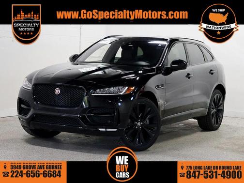 Black 2017 Jaguar F-PACE 35t R-Sport
