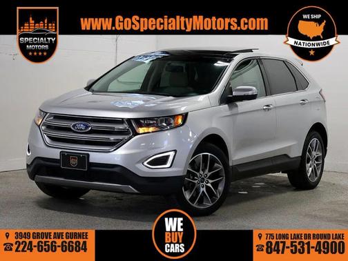 Ruby Red Metallic Tinted Clearcoat 2016 Ford Edge Titanium