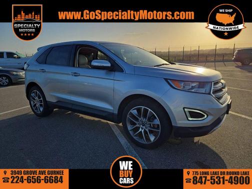 Ruby Red Metallic Tinted Clearcoat 2016 Ford Edge Titanium