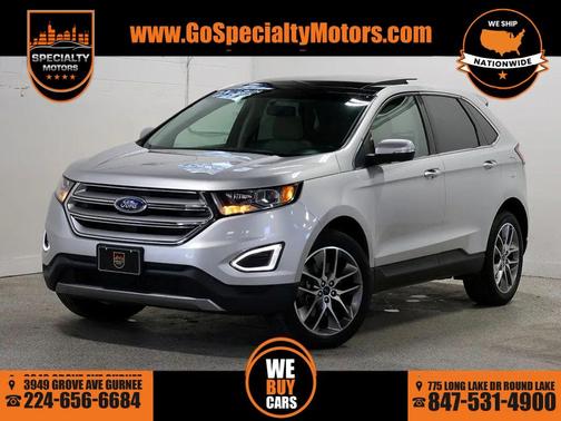 Ruby Red Metallic Tinted Clearcoat 2016 Ford Edge Titanium