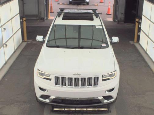 Bright White Clearcoat 2014 Jeep Grand Cherokee Summit